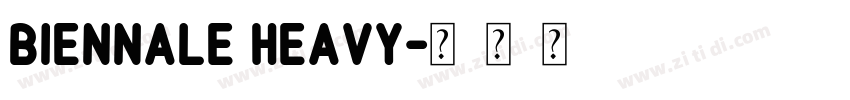 Biennale Heavy字体转换 Biennale Heavy字体转换
